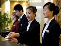 酒店优质服务---微笑